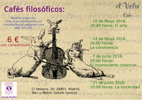 Cafés Filosóficos en el Violín